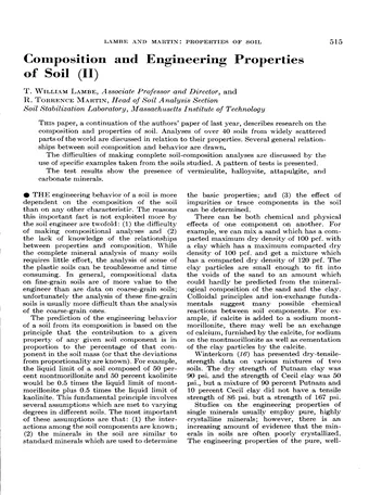 Más sobre Composición y Propiedades de Geotecnia del Suelo (ii)